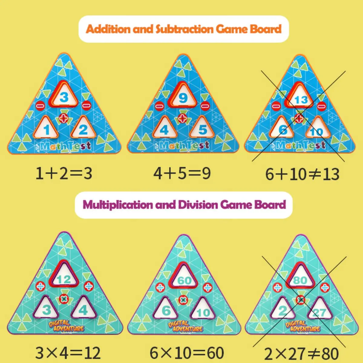 An interactive math game for kids to learn math, parties, gift for children.addition，subtraction, multiplication，division