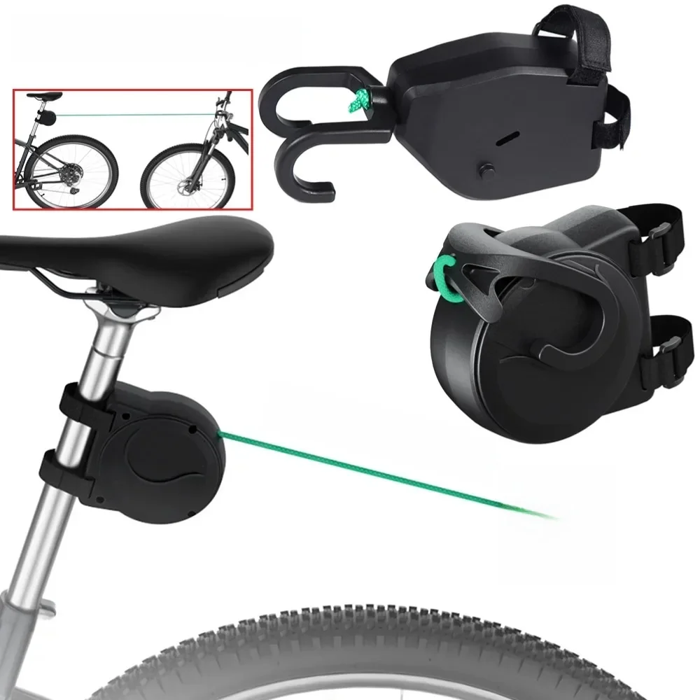 1PC corde de remorquage de vélo VTT Flexible rétractable vélo tracteur Parent-enfant tirer corde remorquage remorque outils de cyclisme en plein air