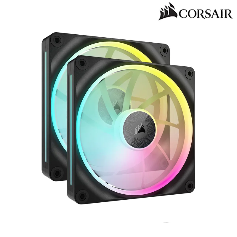 [Coursair genuine] CORSAIR iCUE LINK LX140 RGB STARTER KIT (black, 2 packs)