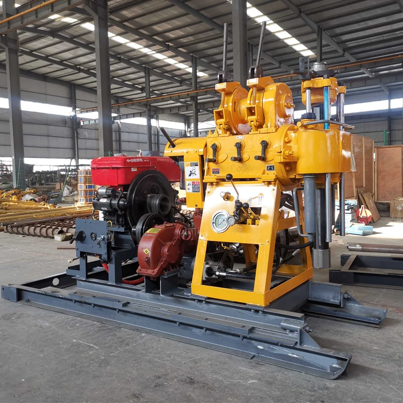 Portable Crawler Mining Core Water Well Drilling Rig
