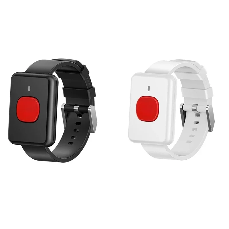 AliExpress NONE 433.92Mhz Wrist Watch Call RF RC Transmitter Watch Call Button Wireless SOS Emergency Button For The Elderly