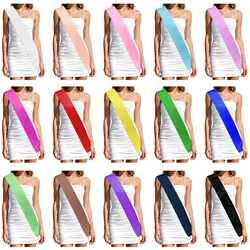 1 Piece Blank Satin Sash Plain Sash Party Event Diy Your Own Sash Wedding Bachelorette Party Bridal Shower Birthday Party Favors