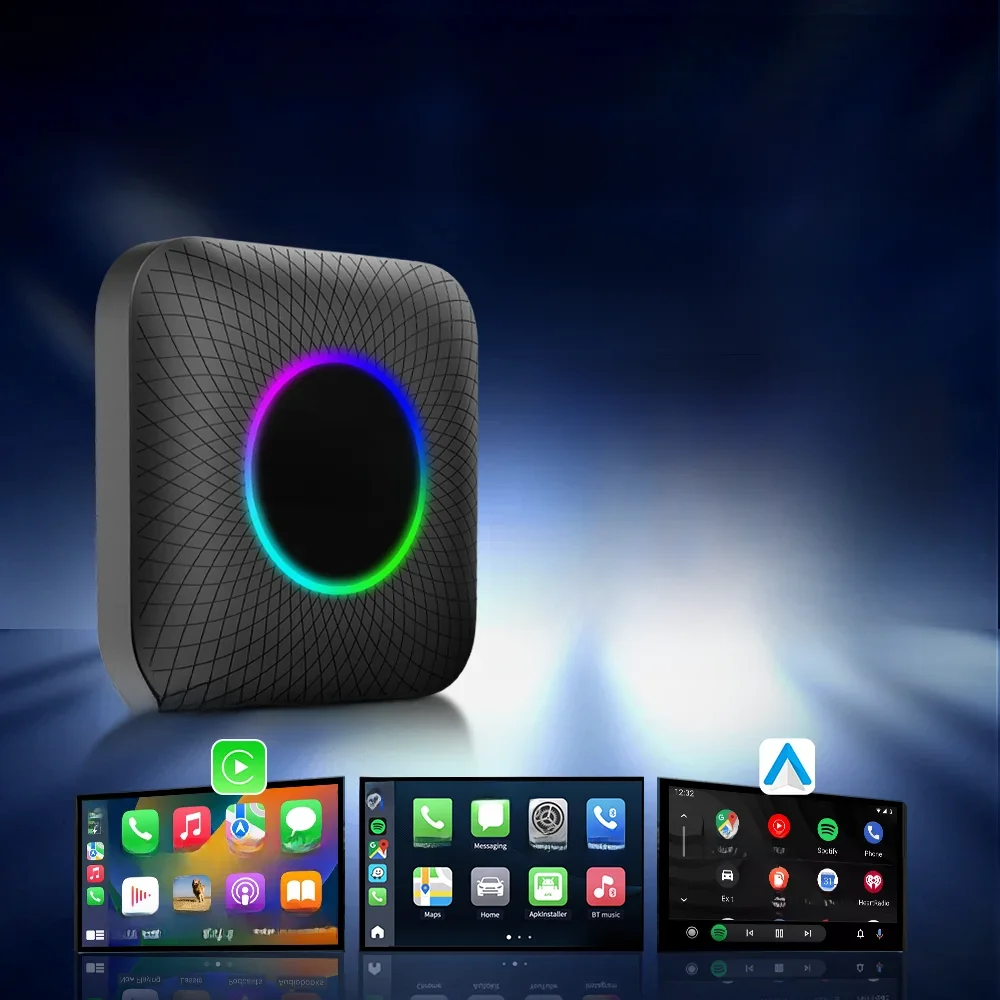 CarlinKit CarPlay Ai Box Android 13 SM6225 8 cores 8G + 128G voor Netflix Smart TV Box Draadloze CarPlay Android Auto 512 GB via TF - afbeelding 2