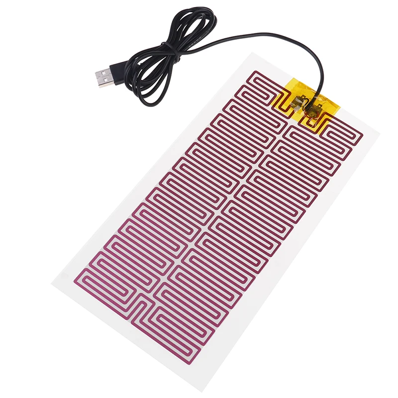 USB 5/12V Heating Heater Pad Massage For Warming Body Foot Winter Portable Warm Plate For Mouse Pad Shoes Golves Health Care