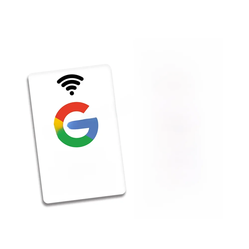 Google Reviews NFC Cards Boost Your Reviews PVC Material Durable
