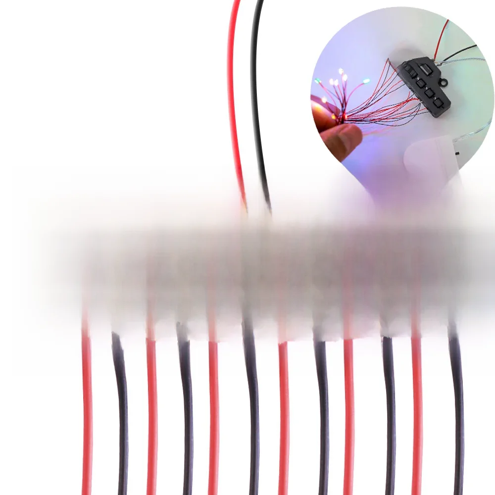 Boîte de partage de Port de Train ferroviaire, Hub de Port de Distribution 3/6 pour modèle Led SMD, système d'éclairage Miniature, lampe DC, paysage de scène