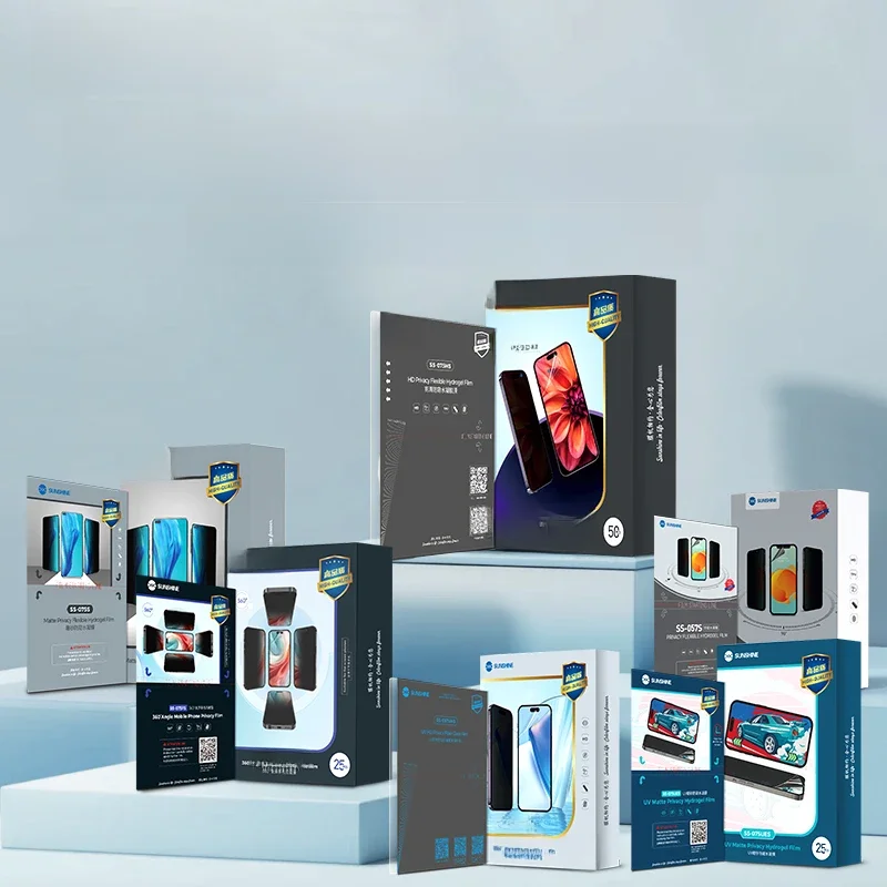 SS-075S 075HS 075FS 075UHS 075UES 057S Anti-peep Privacy TPU Elastyczna folia hydrożelowa Ekran telefonu dla SUNSHINE SS-890C Y22 — zdjęcie 2