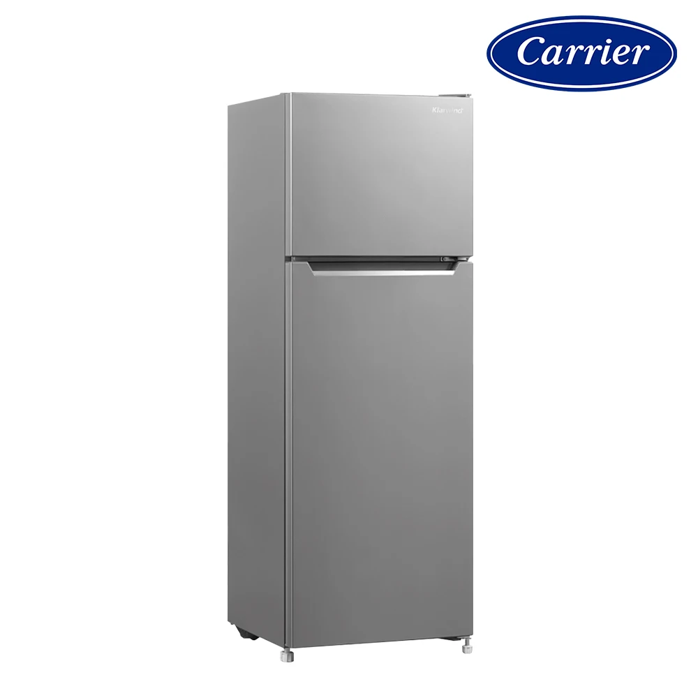 Refrigerador Carrier Clarwind 198L KRDT198SEM1, instalación de visita plateada