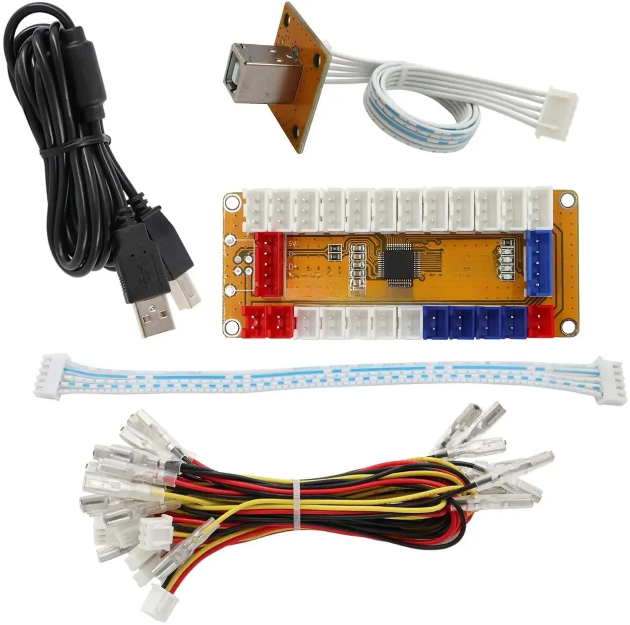 Arcade ontariDelay USB Enprintboard Contrmatérielle, Raspberry Pi, Nintendo PS3, Xbox 360, Windows, MAclos-Andrews Support
