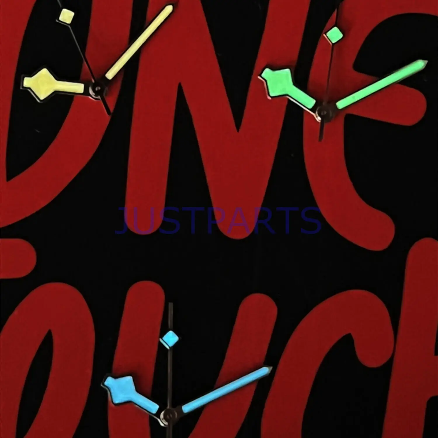 C3 Super Lume Snowflake Watch Hands