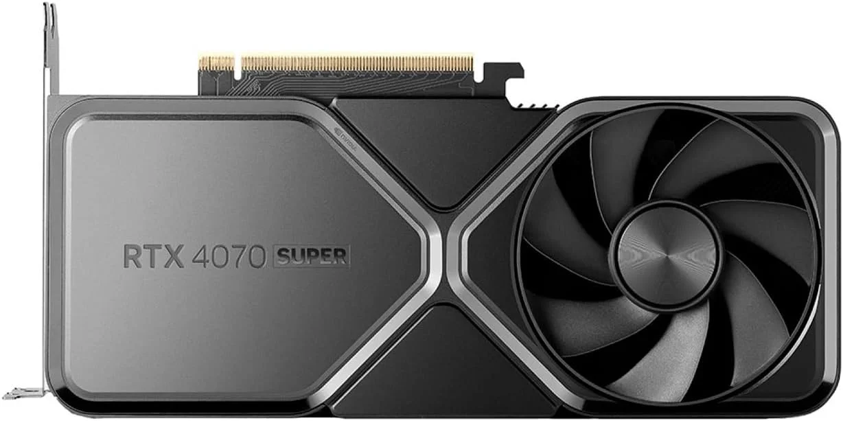 NVIDIA GeForce RTX 4070 Super Founders Edition グラフィックスカードを使用しました