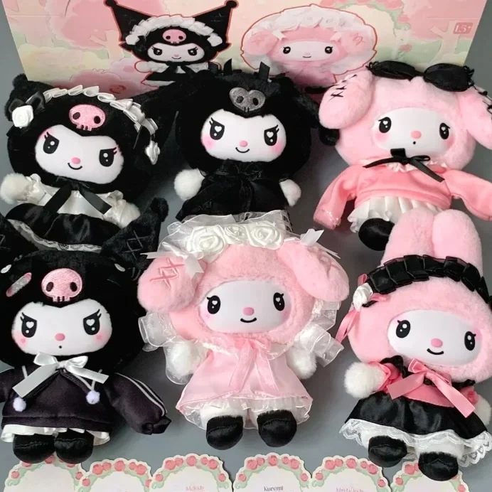 New Toptoy Sanrio Family Angel Garden Series Vinyl Blind Box Tidy Play Kuromi melody Girl Gift Stock Authentic pendant