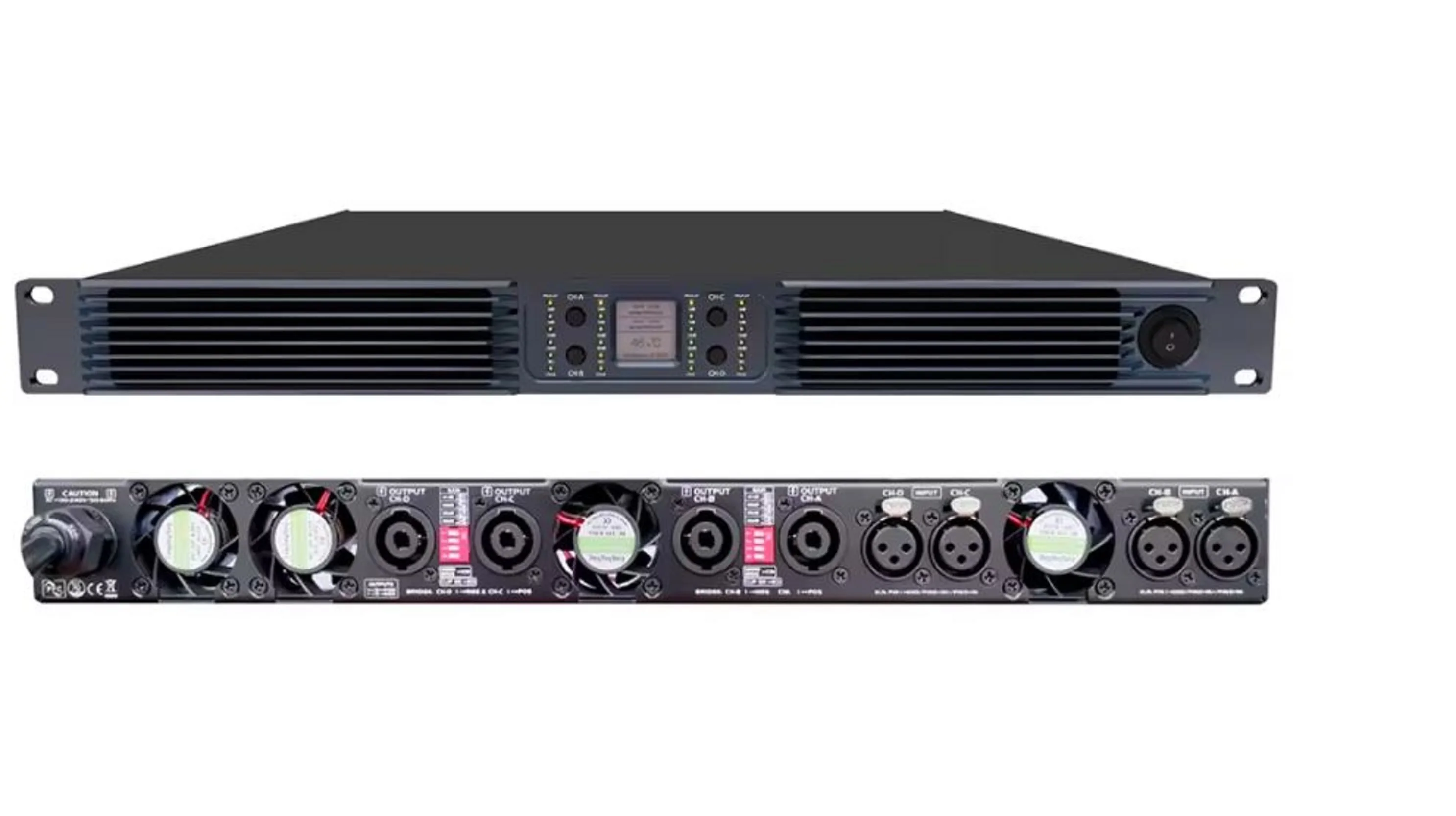 Amplificadores de potencia digitales Clase D de 10000 vatios con amplificador de audio profesional para altavoz line array subwoofer