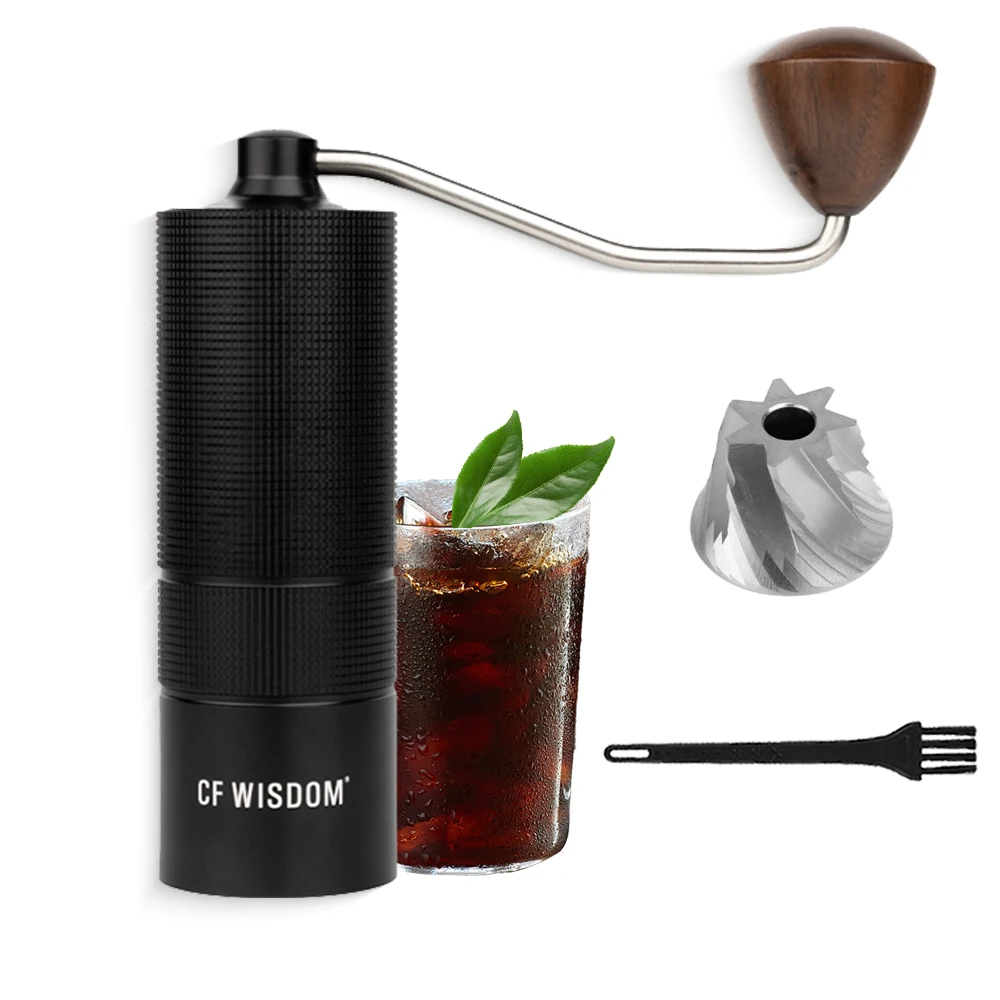 

Кофемолка с заусенцами, кофемолка для кухни, ручная кофемолка, идеальный подарок на Рождество и День Благодарения