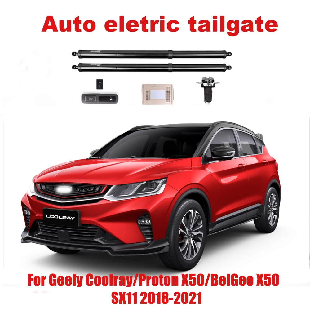 For Geely Coolray/Proton X50/BelGee X50 SX11 2018-21 Automatic Lifting Electric Tailgate Rear Door Lock Power Liftgate Refitted