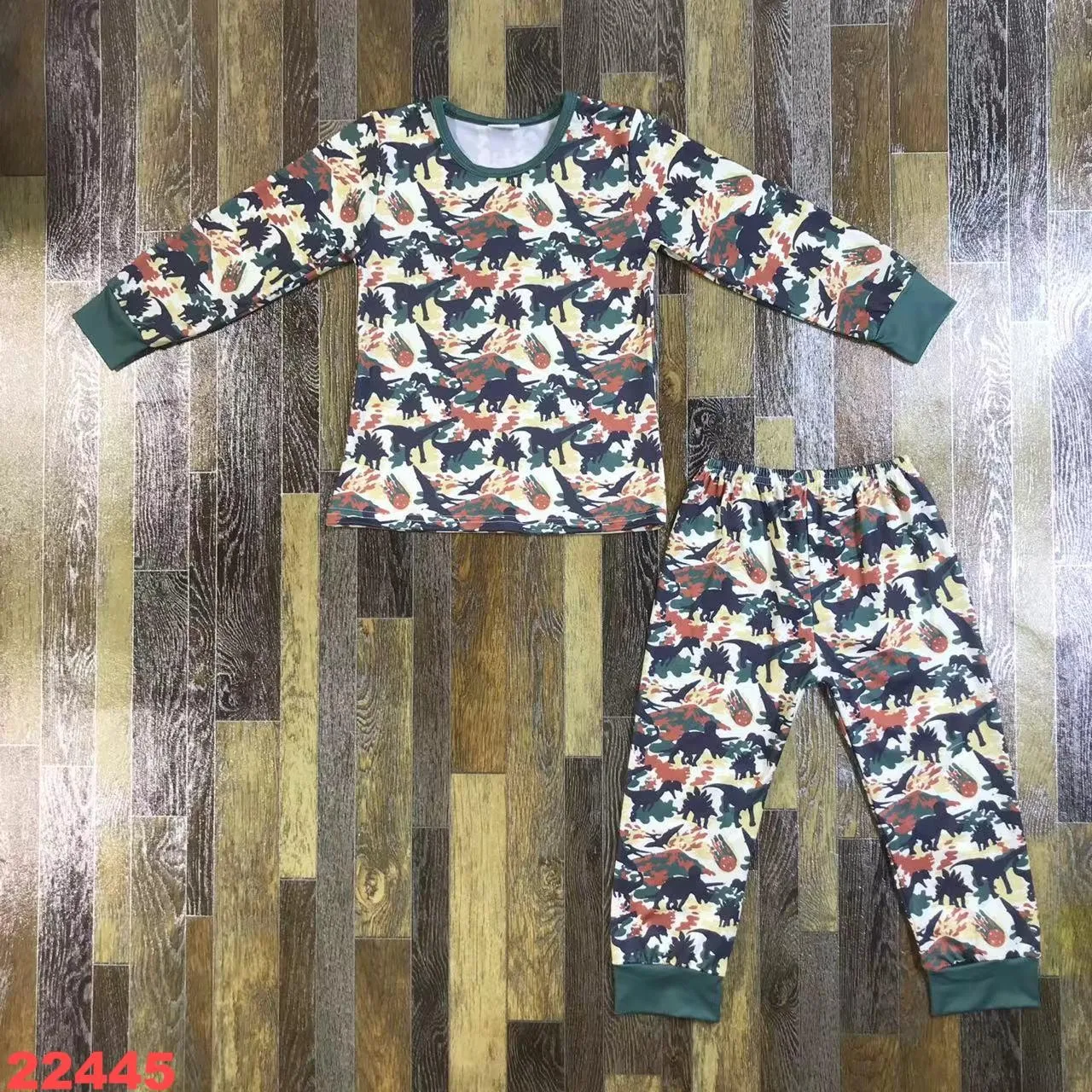 

Новое поступление, топ и штаны с длинными рукавами для мальчиков, детские пижамные комплекты с принтом динозавра, одежда, пижамные комплекты для мальчиков-подростков