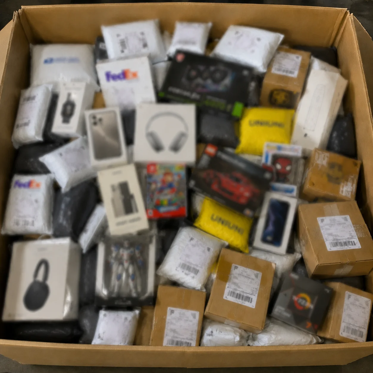 Random Surprise Gift Box for Adults – Trendy Fun Items, Unboxing Gift Set, Unique Collection, Birthday & Holiday Gift, USA Fast