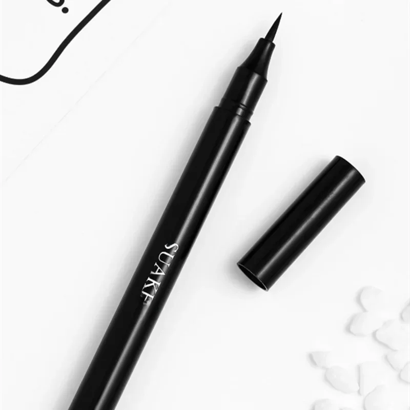 Eyeliner liquide de maquillage pour les yeux, longue durée, imperméable, ne se décolore pas, outils de maquillage de beauté, séchage rapide, sans colorant halo