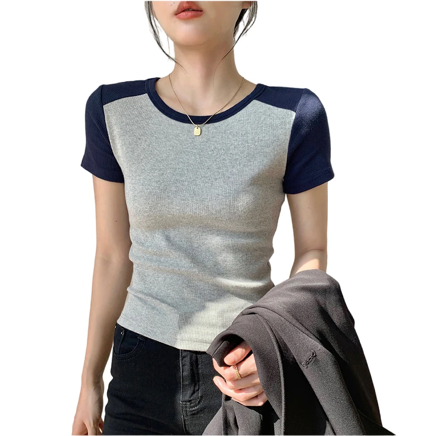 Women T-shirt Short sleeve tshirt for woman O-NECK Solid Color Women's Top Spring Summer Modal Shirt for womens