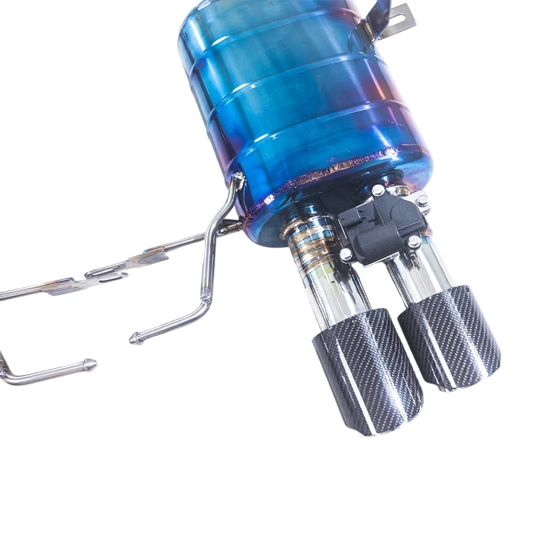 

High Performance GFC Titanium Alloy Axleback Exhaust for BMW M3 E92 4.0L Dual Mufflers Dual Valves Quad Outlets