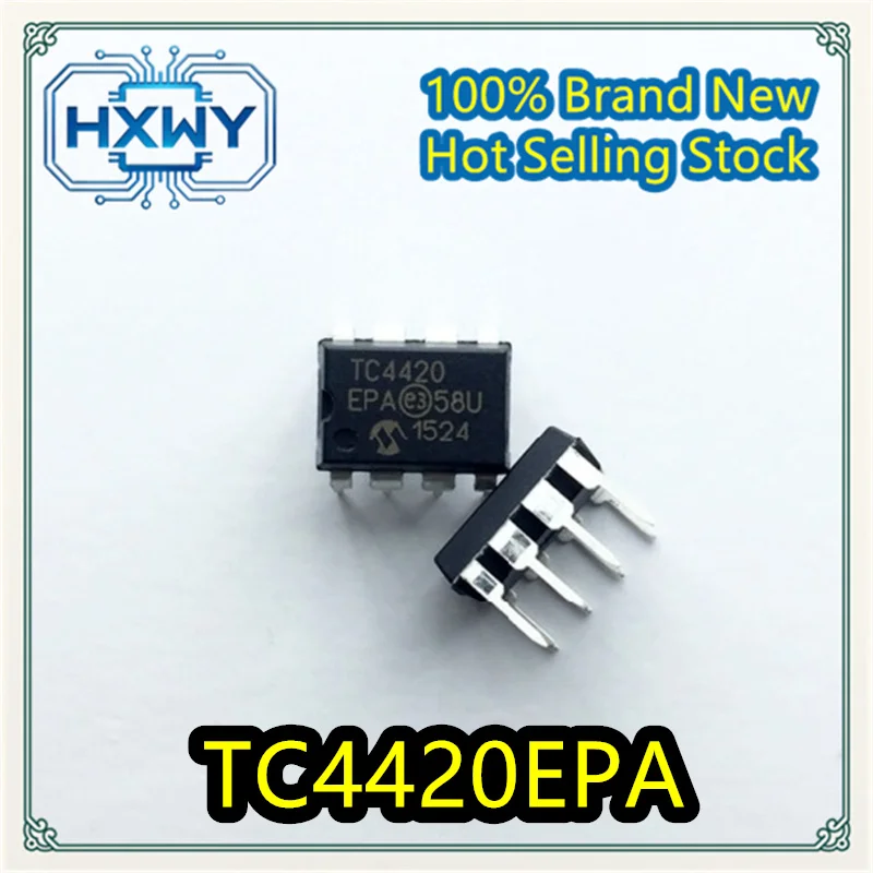 (5/50 pieces) TC4420EPA TC4420 package DIP8 direct insertion driver chip IC electronics brand new original hot selling and fast