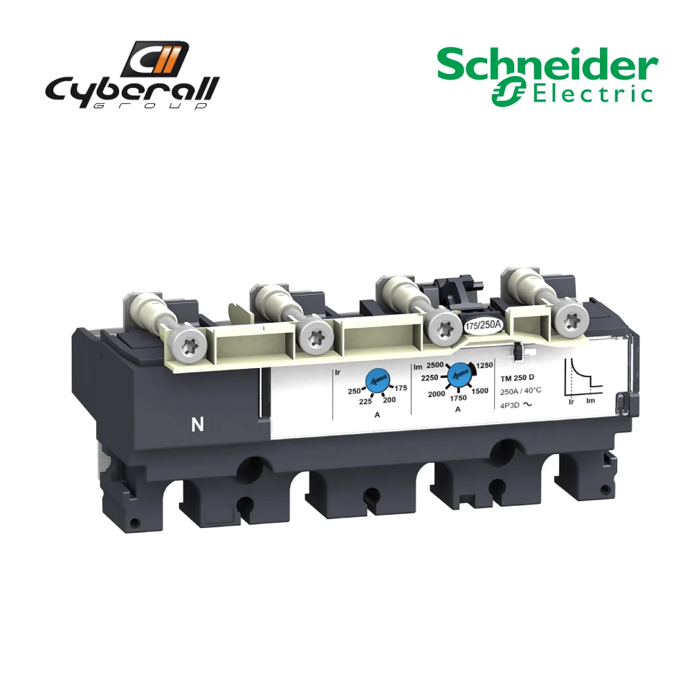 Schneider Electric-Cyberall-switch trigger unit TM63D 63A 4 pole 4D (NSX100/250) reference: LV429052