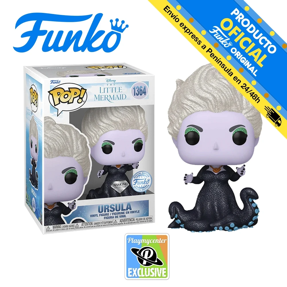 Funko Pop! The Mermaid (DGLT), unique PLAYMYCENTER, 74435, 1364, original, toys, boys, girls, gifts, collector, dolls, shop, box, new, official license