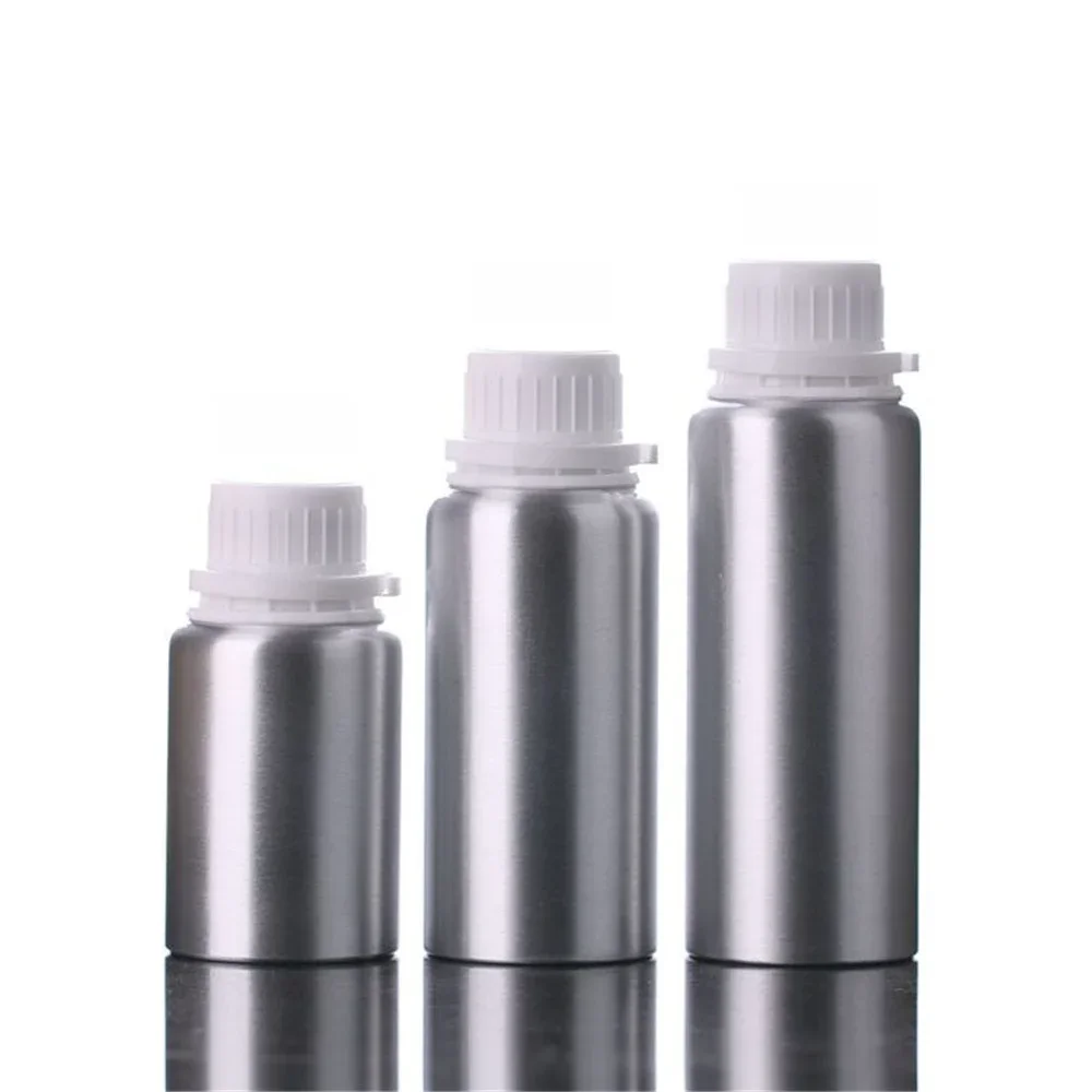 Bouteille de parfum en aluminium à remplir, bouteille d'huile essentielle de voyage, récipient africain portable, bouchon antivol, bouteille de tampon cosmétique