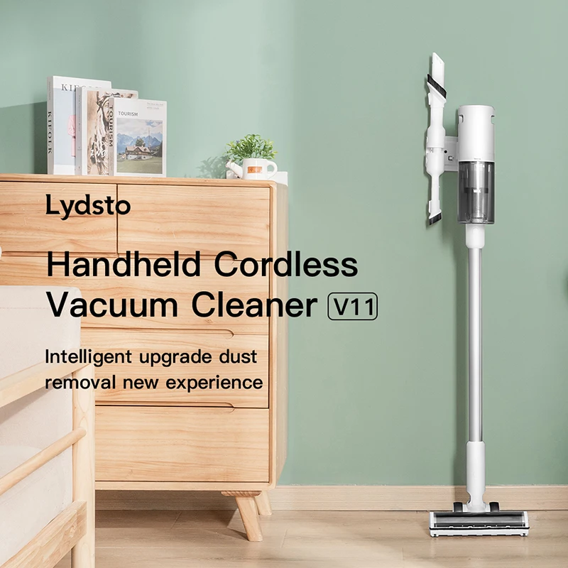 Lydsto Handheld Robot vacuum cleaners V11 Wet & Dry Car Wireless Smart Home Cleaning Appliances 25KPa Suction Various Brush Head