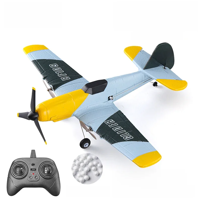 RC Vliegtuig BF109 Professionele 2.4G Radio Afstandsbediening Vliegtuig EPP Schuim Vliegtuigen Zweefvliegtuig Vliegen Model Speelgoed Voor Kinderen Geschenken - afbeelding 2