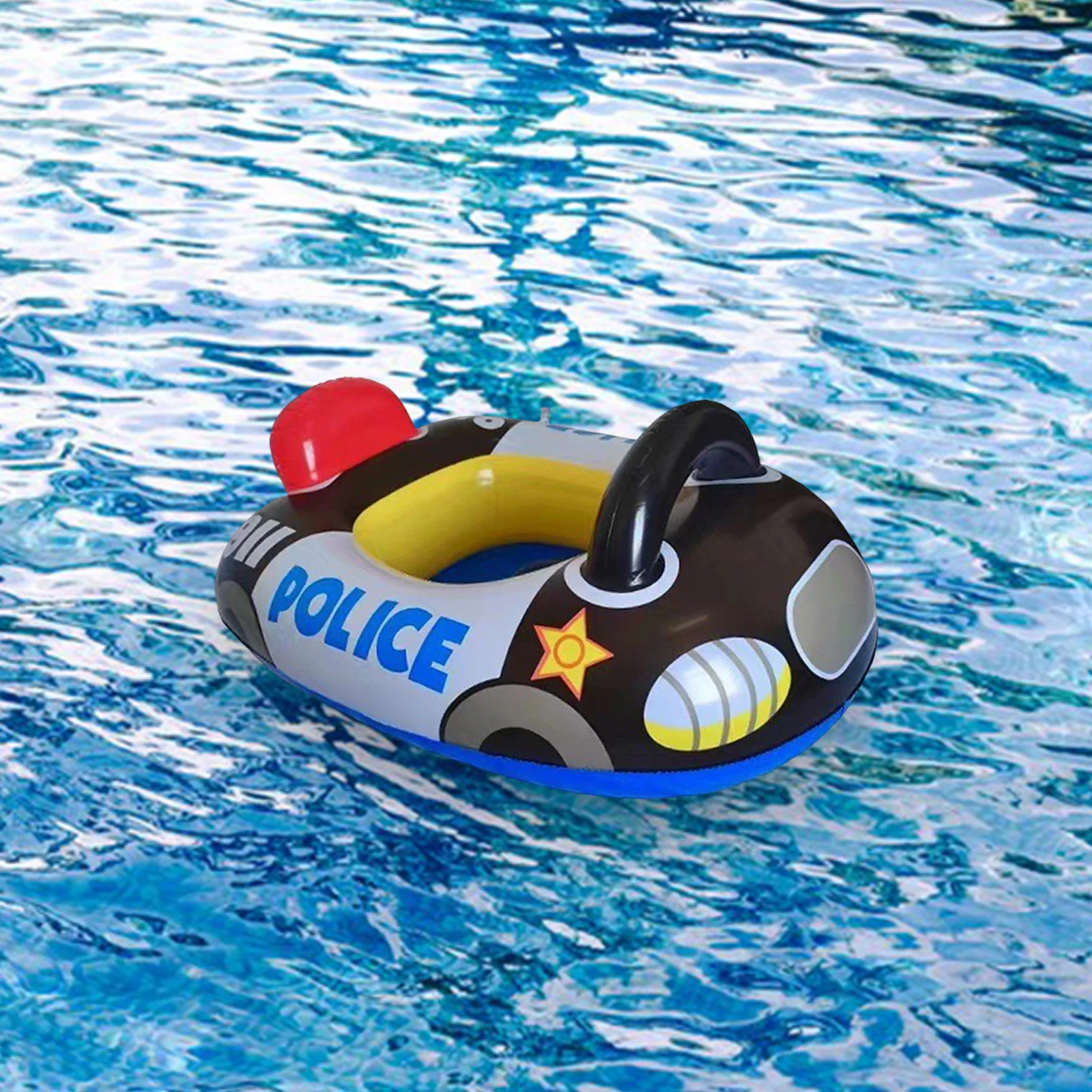 Flotador de piscina inflable ligero y creativo, tubo de natación, balsa de piscina, decoración de fiesta para niños y niñas, parque acuático