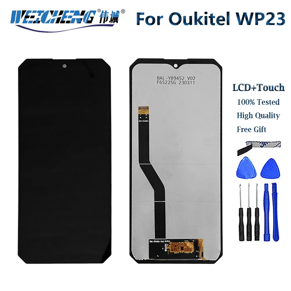 Original For OUKITEL WP21 LCD Display Touch Screen Digitizer For OUKITEL WP22 WP23 WP26 WP27 WP28 WP30 WP32 WP33 Pro WP36 WP38