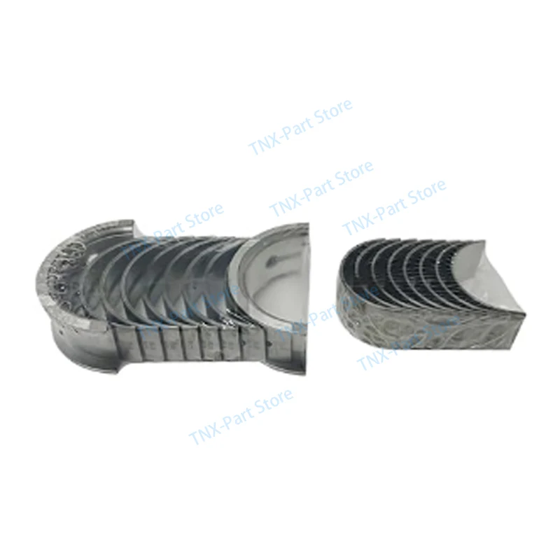 Picture 5: For Mitsubishi S3L S4L Crankshaft Main Bearing Connecting Rod Bearing Set S3L2 S4L2  Overhaul Rebuild Kit