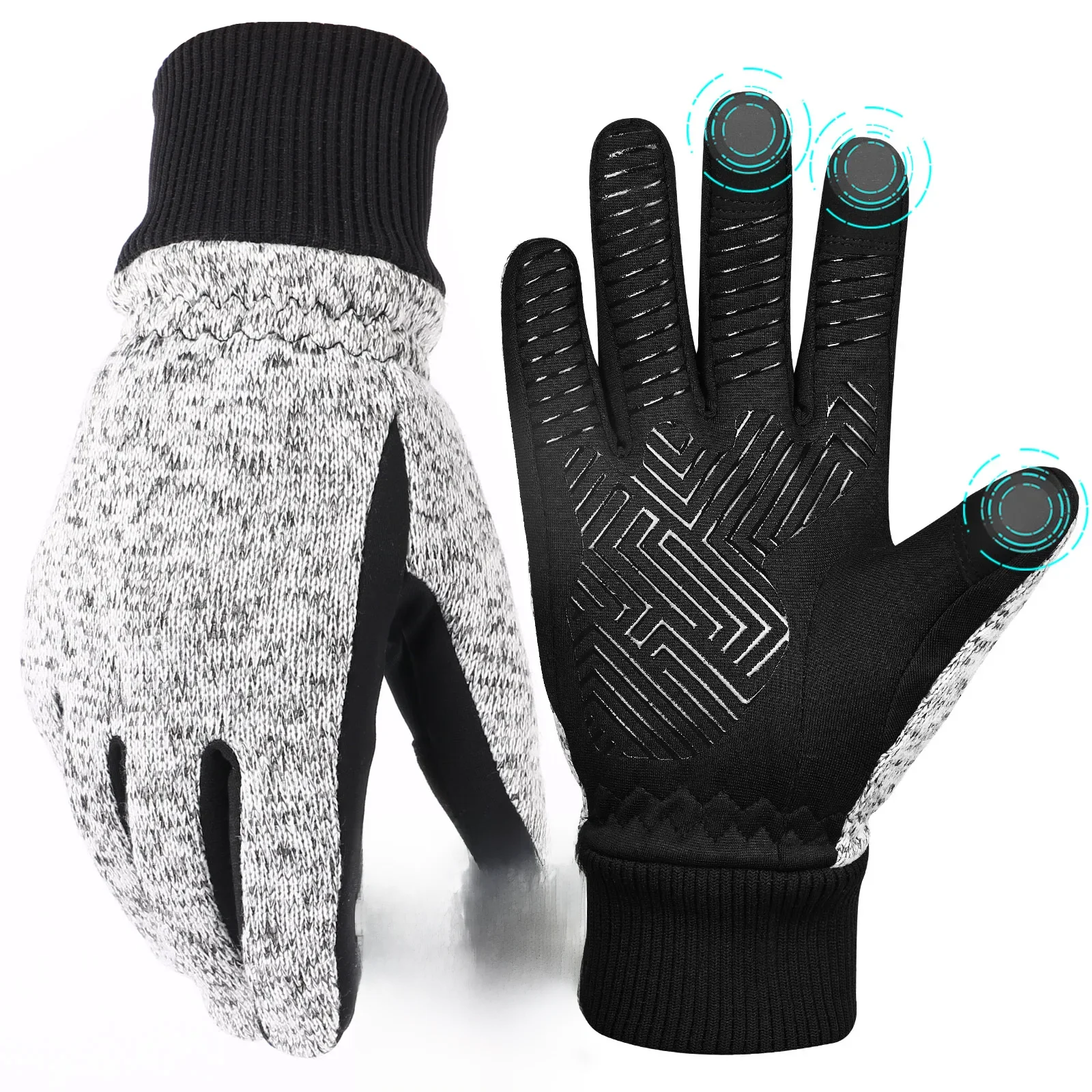 AliExpress BIKINGMOREOK Winter Gloves -10℃ 3M Thinsulate Thermal Gloves Coldproof Warm Running Gloves Touchscreen Road Bike