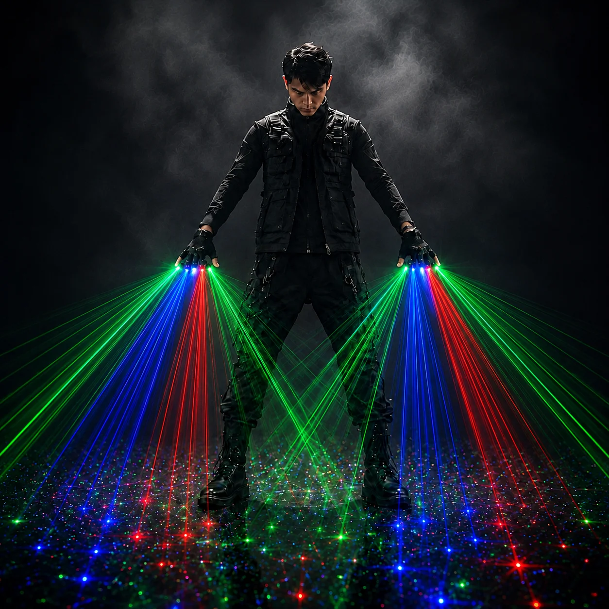 Gants laser RGB rechargeables, - Event Party Dj avis et prix