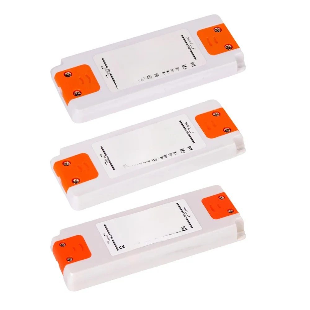 6W 12W 15W 20W 30W 50W 60W Ultradünner LED-Treiber 12V 24V DC Heimstromversorgung LED-Transformator-Adapter für LED-Streifen-Lichtlampe