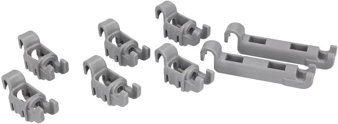 Bandejas de cesta plegables, abrazadera de fila de columna vertebral, plato de cesta inferior, bandeja para lavavajillas Bosch Siemens 611472 00611472