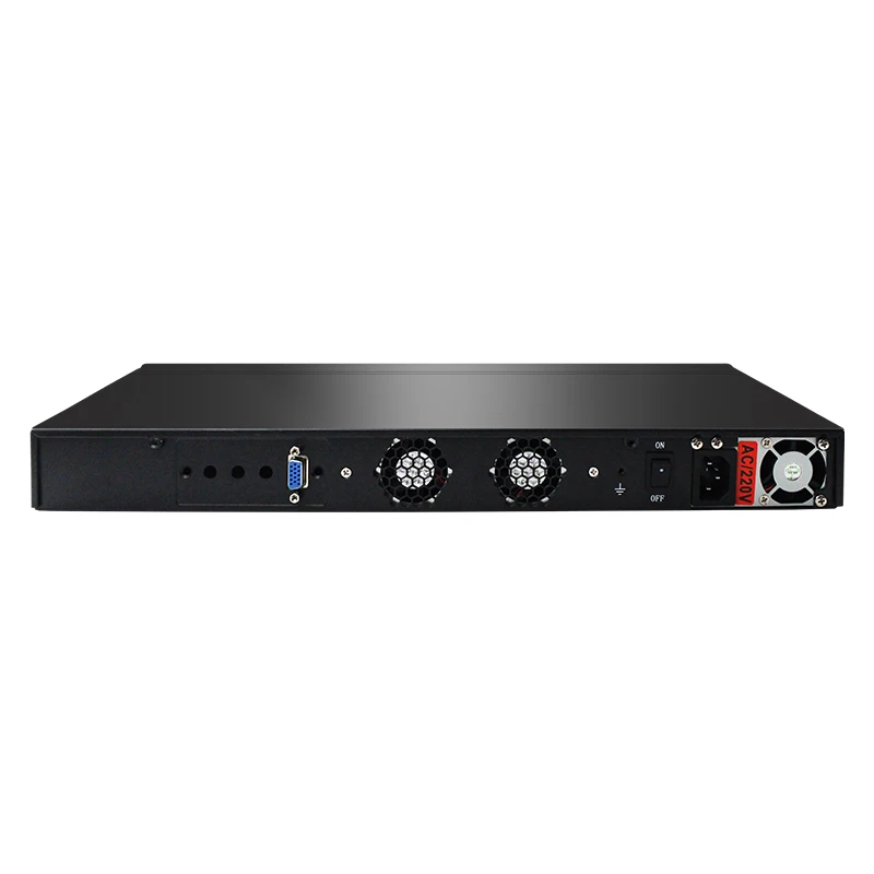 1U 19 Inch Rack Mount Firewall Appliance B85 Z87 Intel Core I7 4770 i5 4460 i3 4150 with 6 Ethernet 2 x10GB SFP pfSense OPNsens