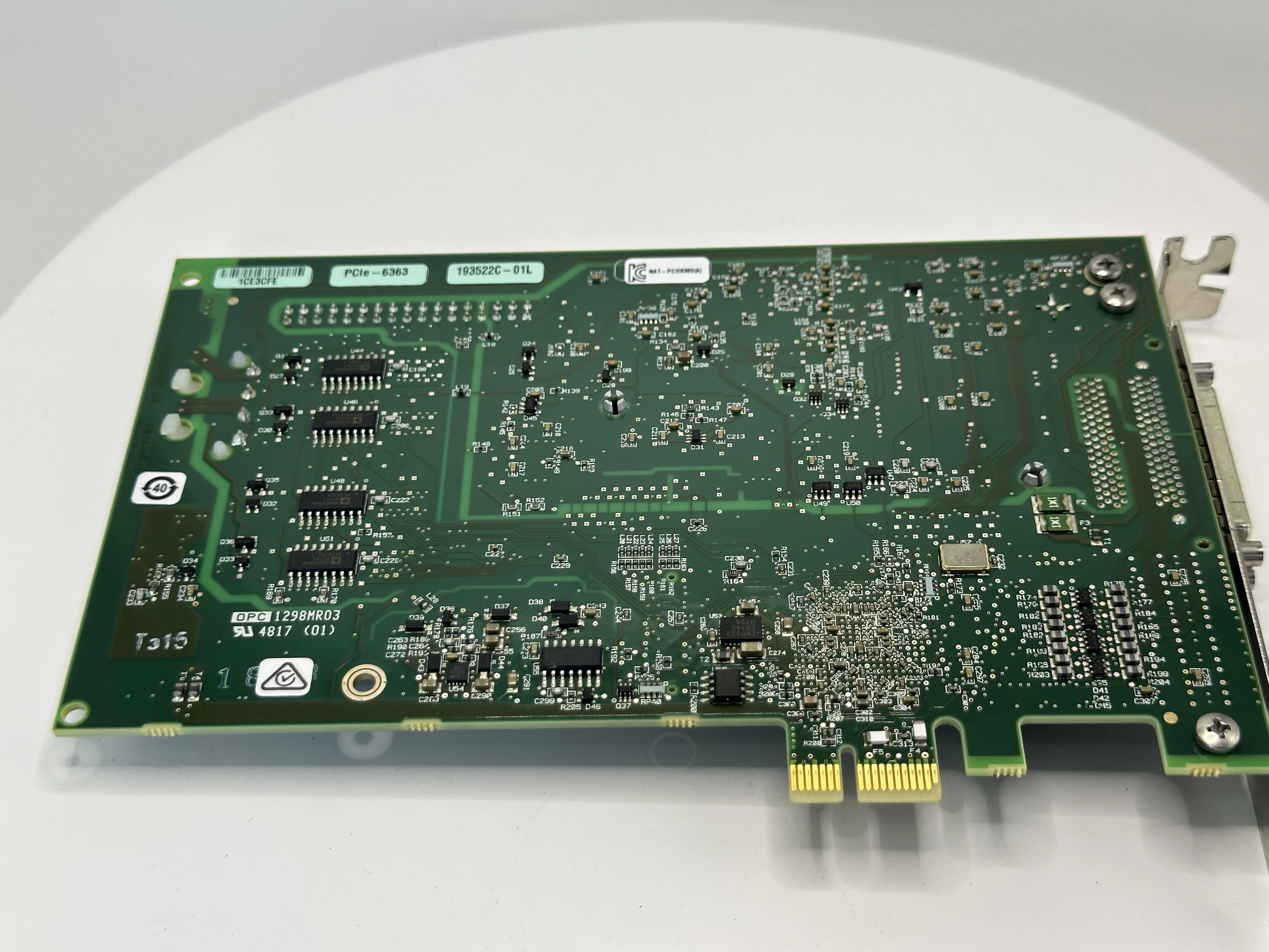 National Instruments NI PCIe-6363 781051-01 Multifunction PCIe DAQ Card