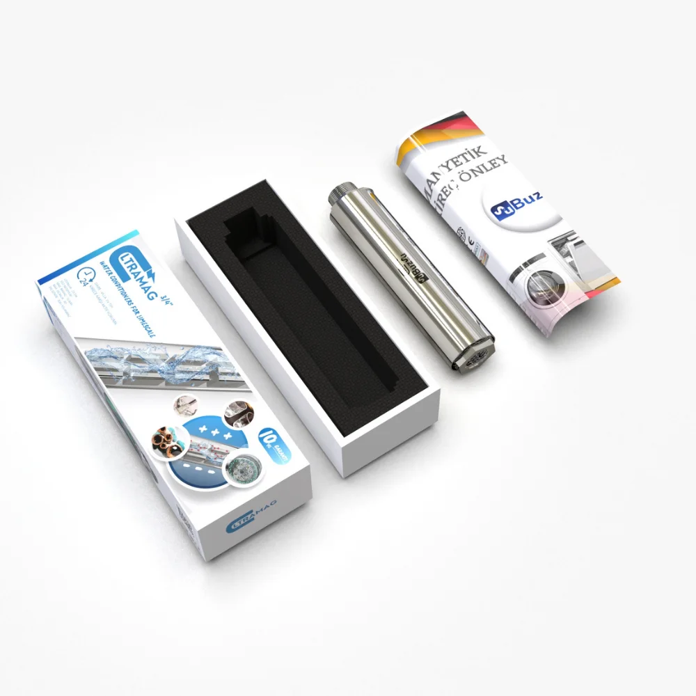 Ultramag Anti calcário removedor, água dura, amaciante prevenção escala, casa inteira