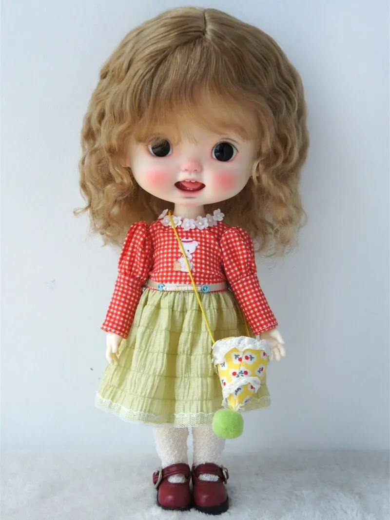 JD693 le più nuove parrucche BJD Mohair OB11 YOSD MSD SD Blythe Doll Hair Soft Culry accessori economici