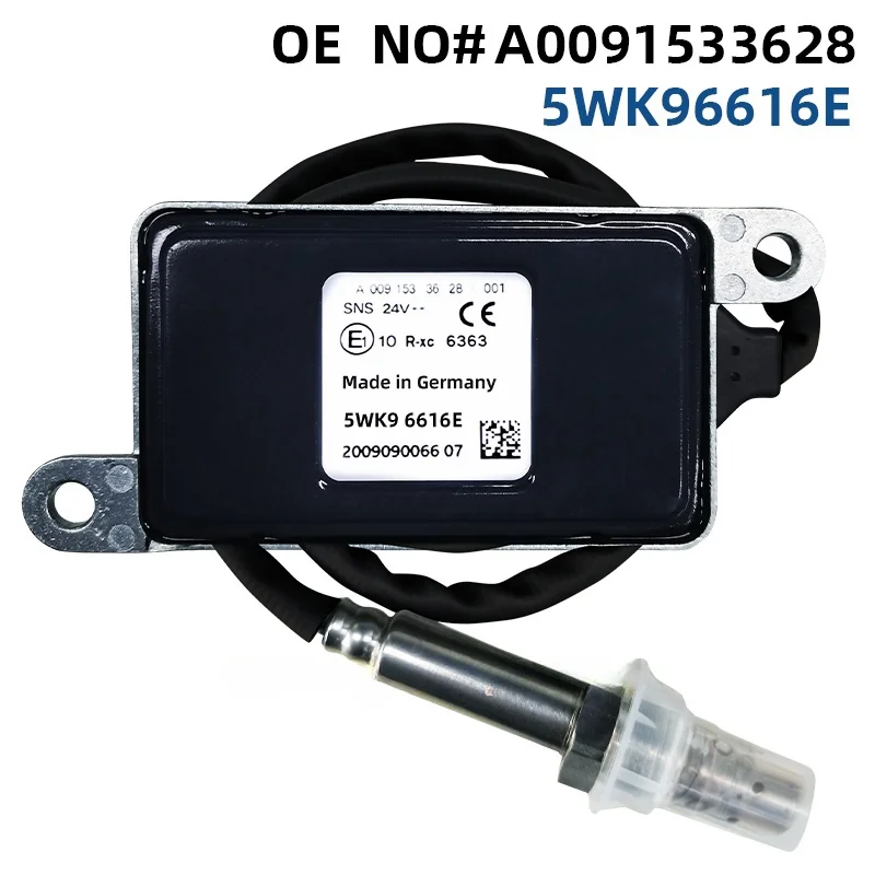 A0091533628 Nox Sensor For Mercedes-Benz Actros Atego LKW EURO 4 5 6 24V 0061537328 0091533628 5WK96616D 5WK96616F 5WK96616E