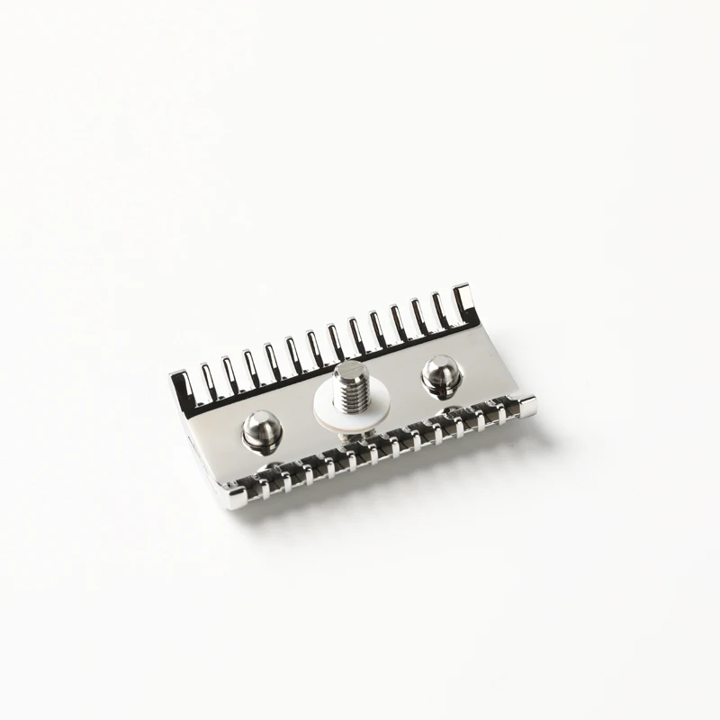 Yaqi Lex Polished Stainless Steel Safety Razor Head for Shaving