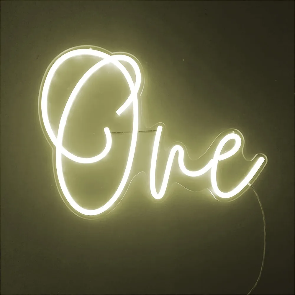 

One LED Neon Lights LED Neon Lights Wedding Birthday Party Bar Night Lights For Bar Restaurant Christmas Gift