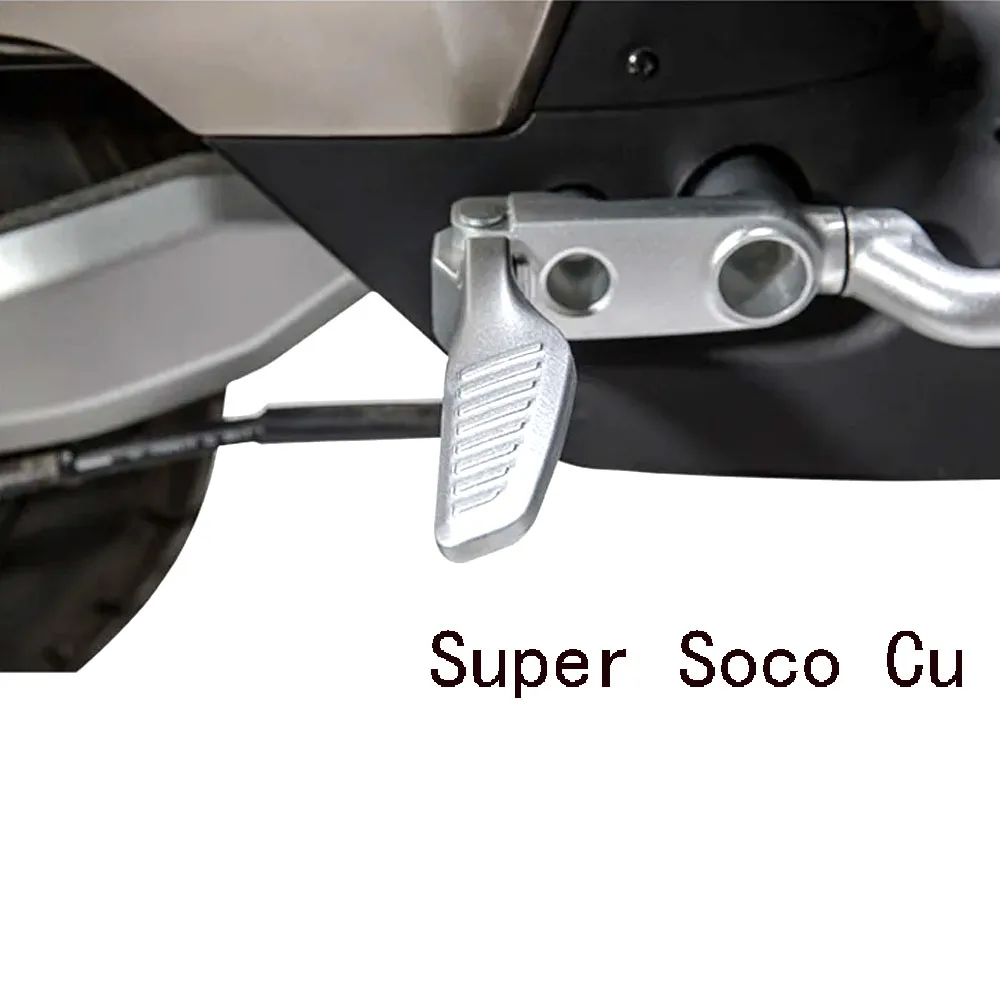 

Electric Motorcycle Front and Rear Pedals + Special Bumper Original Accessories for Super Soco Cu