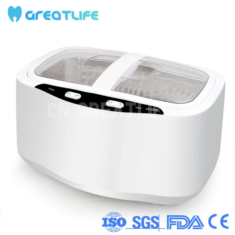 Small Plastic Jewelry Glasses Tooth 2.5l Dental Digital Ultrasonic Tooth Cleaner Machine Other Ultrasonic Cleaners