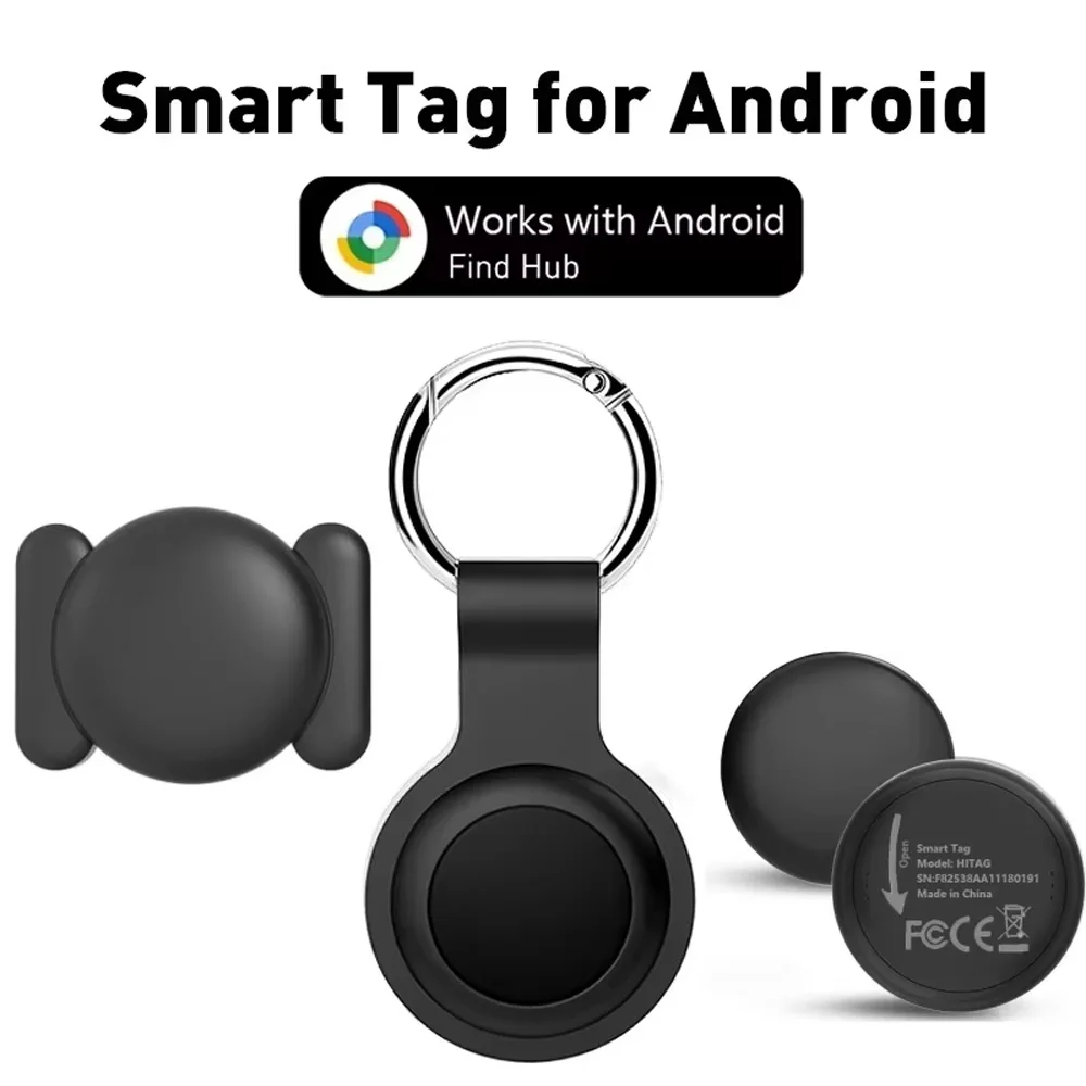 

Smart Android Tracker work with Google's Find Hub App for Samsung Moto Finder Items Security Locator Protective Shell Optional