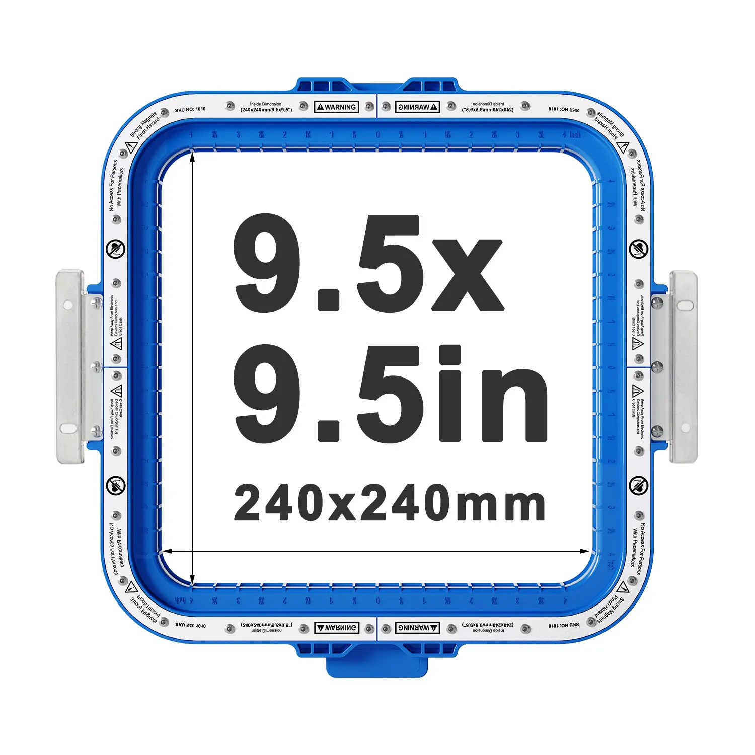 Sewtalent Magnetic Mighty Hoop Embroidery Hoops for Barudan BEKS-S1515C Embroidery Machine