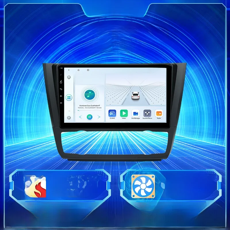 Ainavi Android 13 Autoradio Für BMW 1 Serie E81 E82 E87 E88 2004-2012 Carplay Multimedia Video