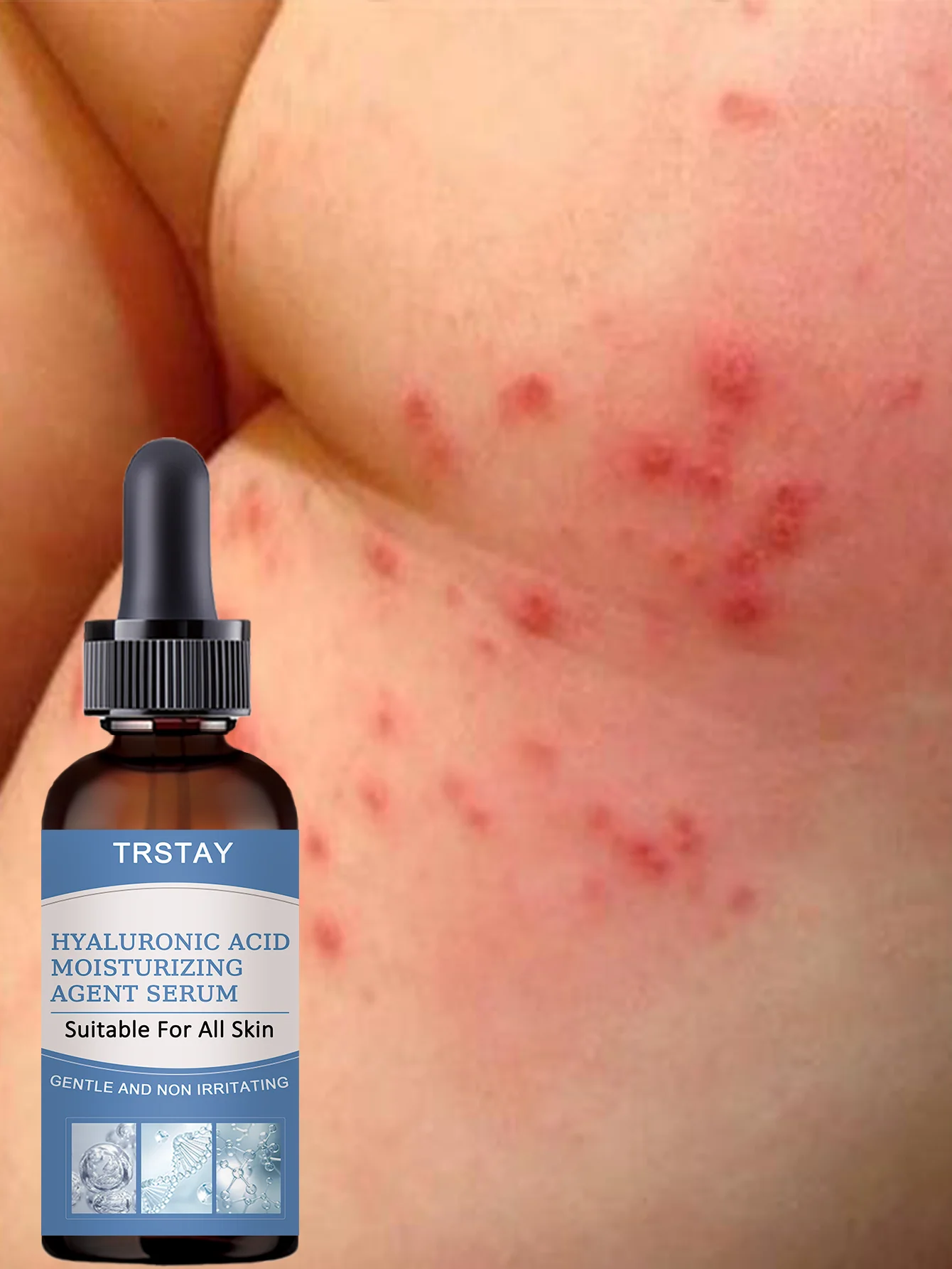 Unscented Gentle Body Moisturizing Oil with Vitamin E Repairs Dryness Dullness for Soft Smooth Skin Hydrating Nourishing Formula - Image 3